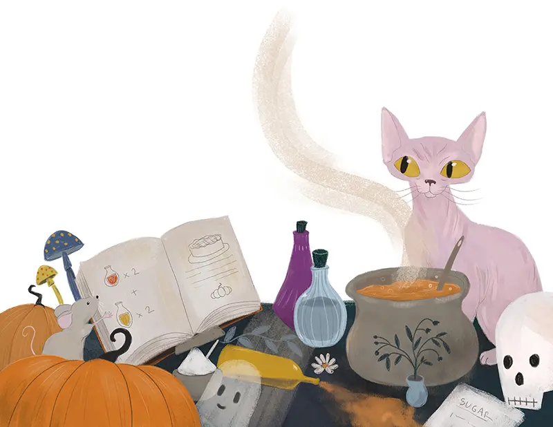 Brewing magic potion