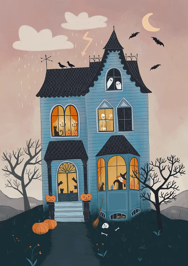 Not so scary spooky house